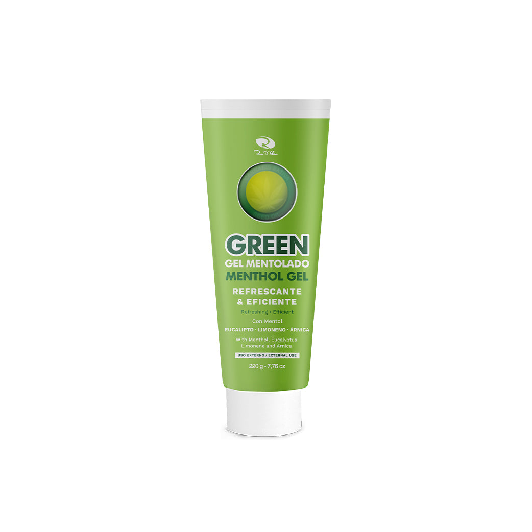 Gel Mentolado <br> Green x 220 gr COLAPSIBLE